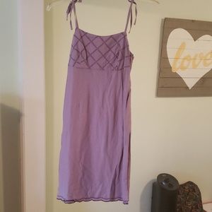 Purple dress